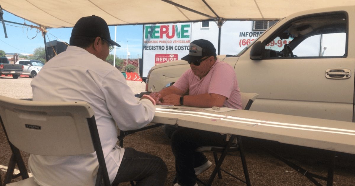 Módulo de Repuve llegará a Guaymas del 22 hasta el 31 de marzo