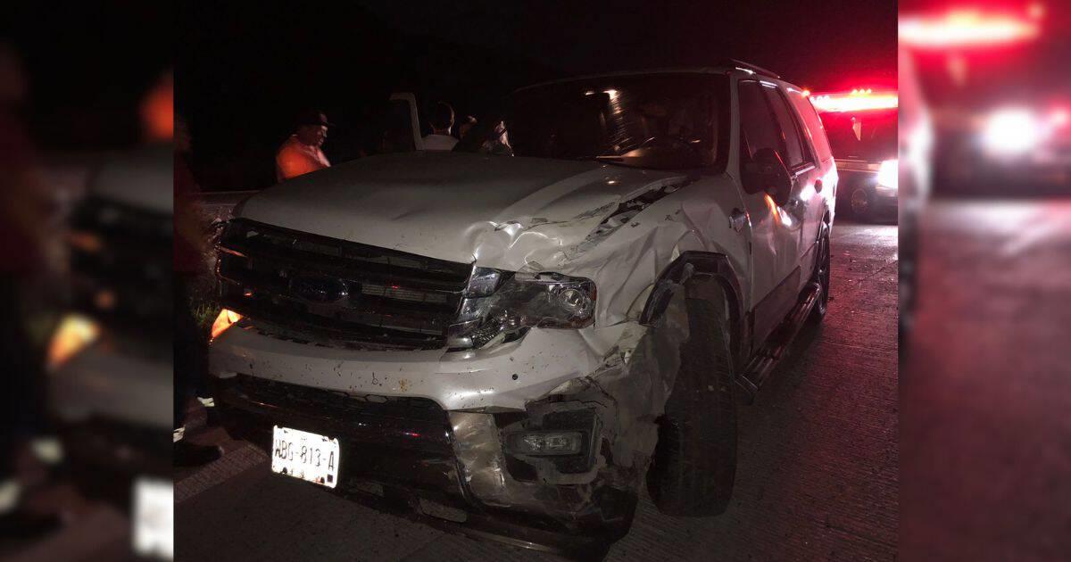 Choque en la carretera Guaymas-Obregón dejó daños materiales
