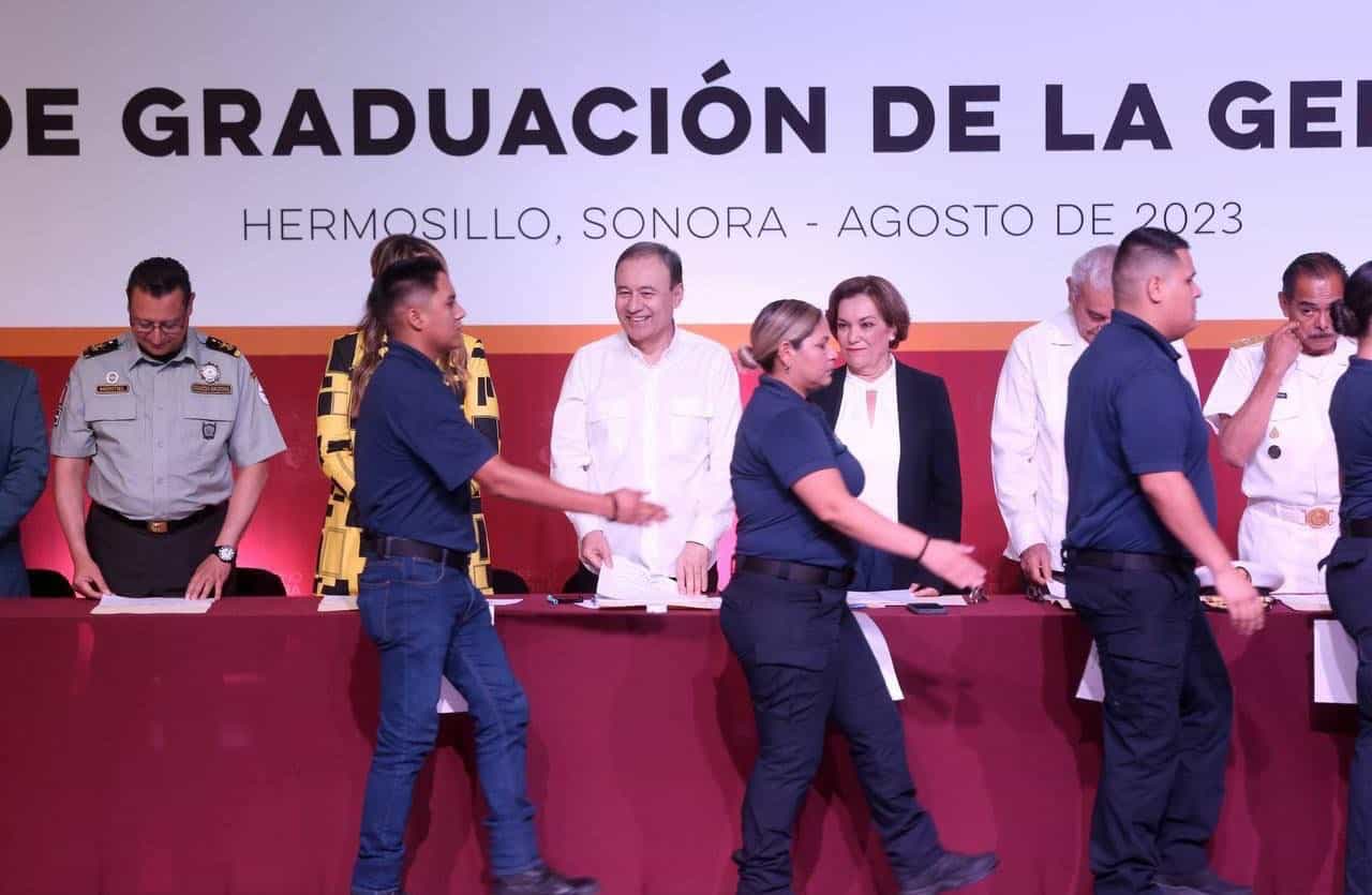 Ceremonia de graduación de cadetes