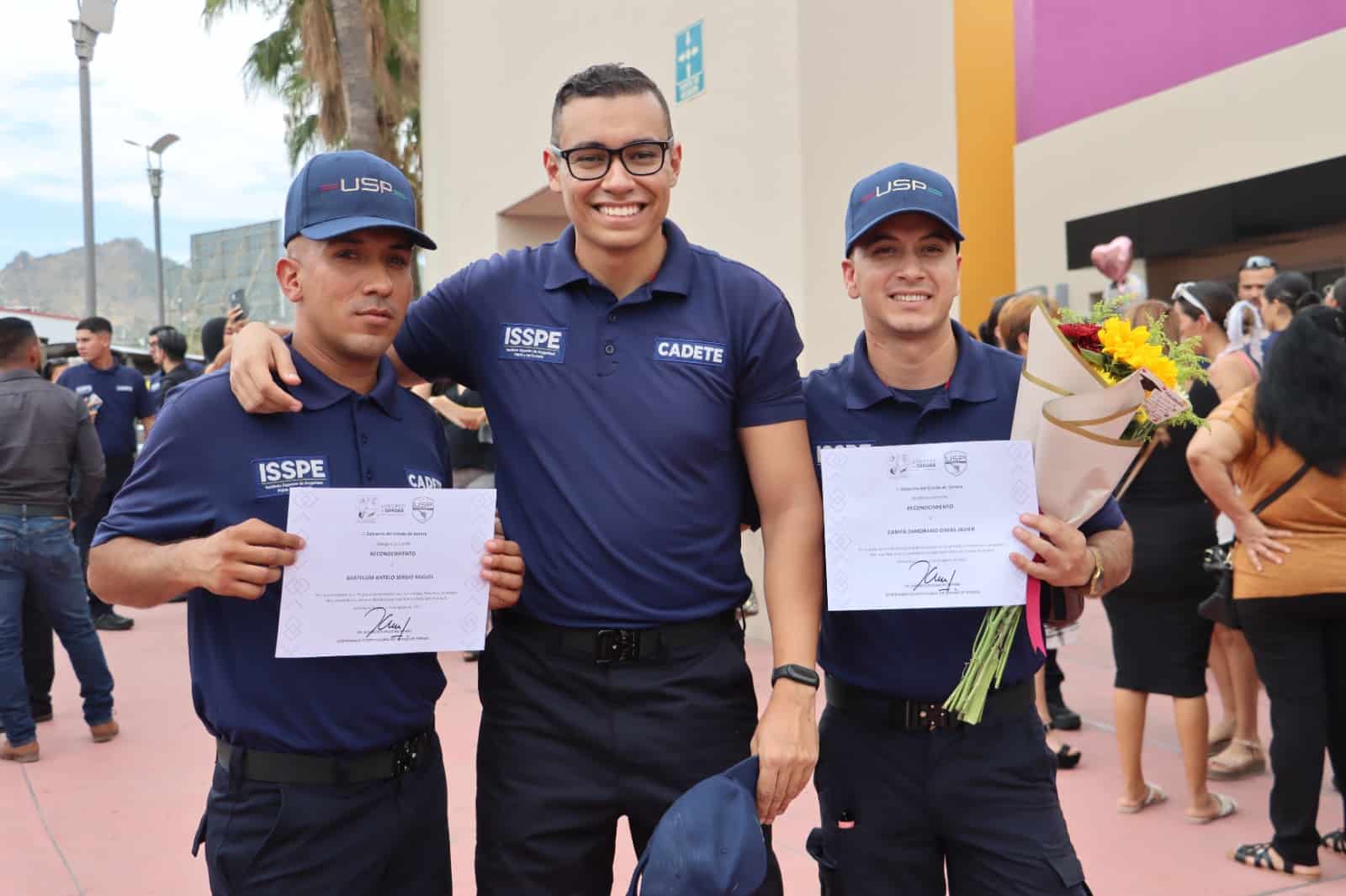 Ceremonia de graduación de cadetes