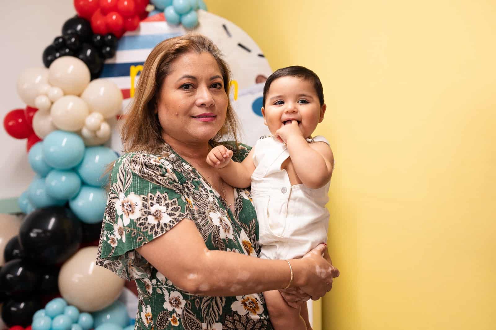 Martín celebra su primer cumpleaños