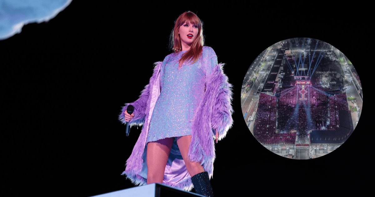 Taylor Swift marcó récord en su primera visita a México con 4 días de shows