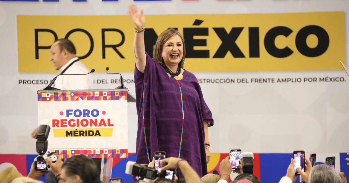 Encuesta del Frente Amplio da a Xóchitl Gálvez como candidata para 2024