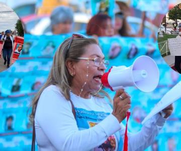 Colectivos, familiares y amigos marchan por desaparecidos en Sonora
