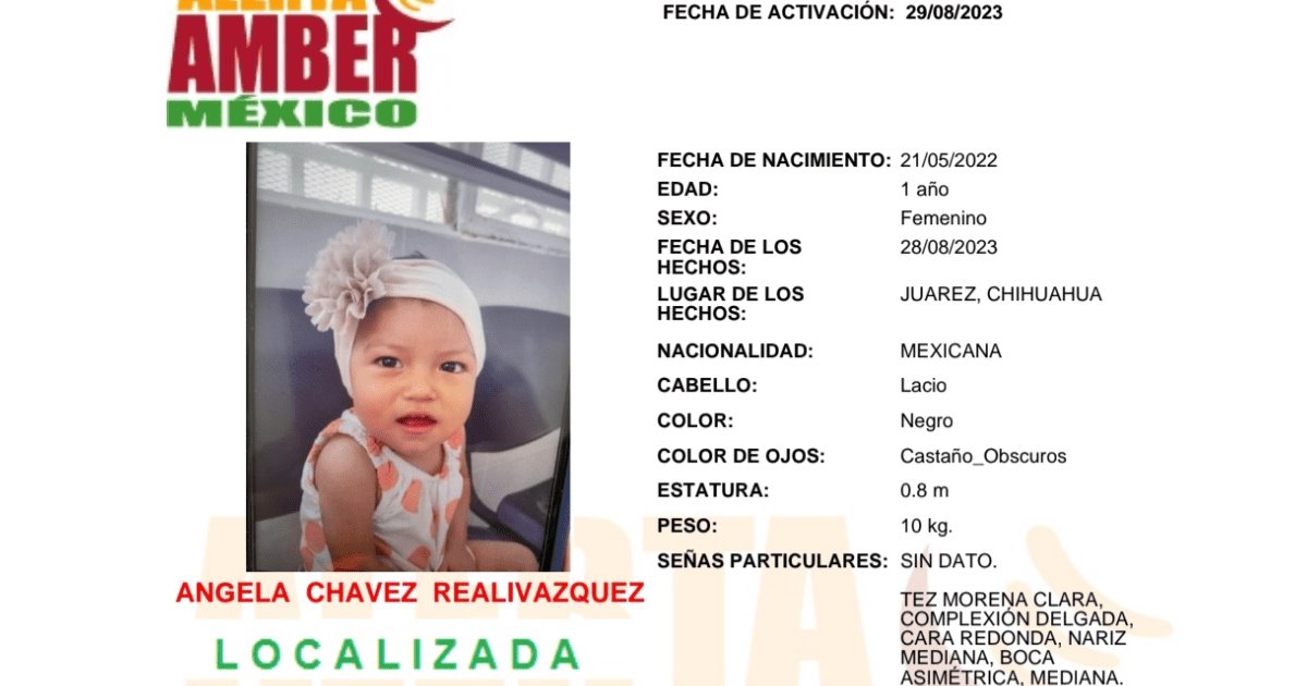 Localizan a bebé desaparecida tras asesinato de sus padres en Ciudad Juárez