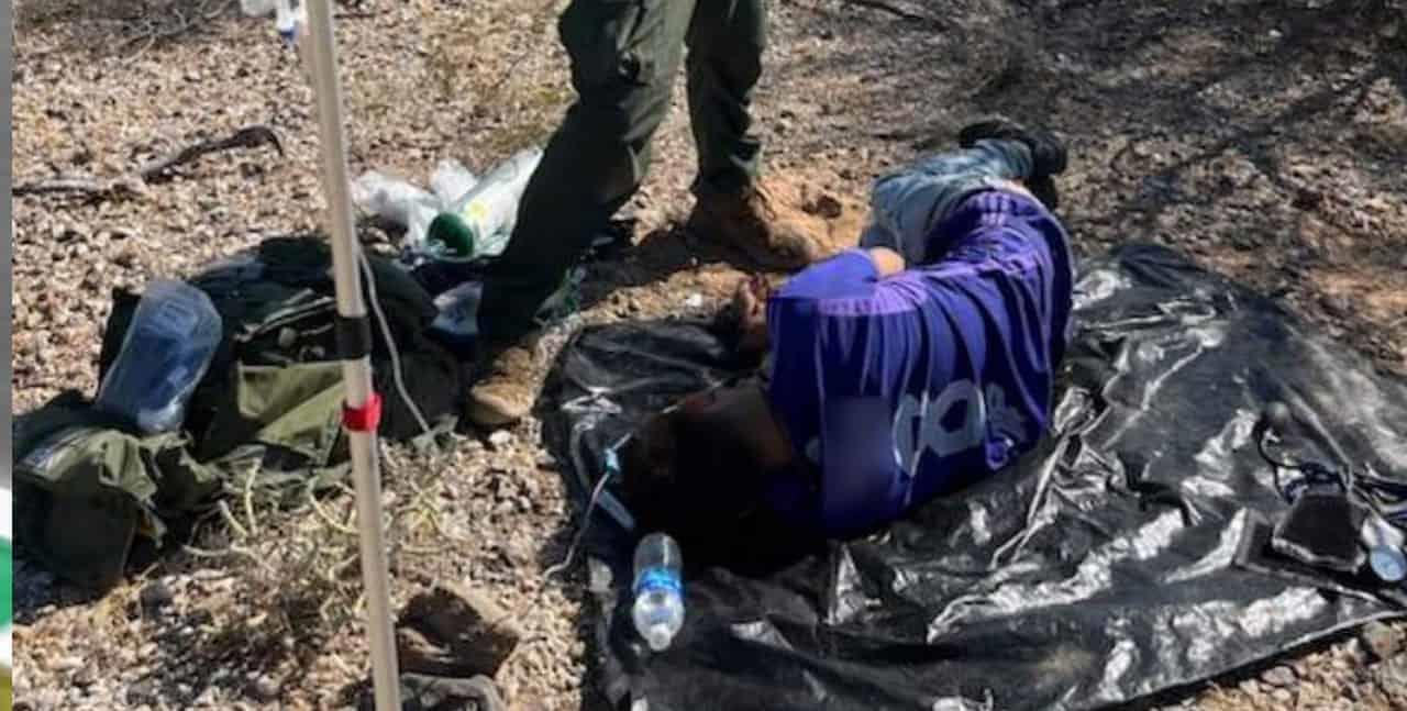 Patrulla Fronteriza rescata a migrantes en el desierto de Arizona