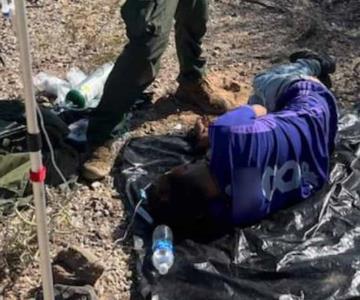 Patrulla Fronteriza rescata a migrantes en el desierto de Arizona