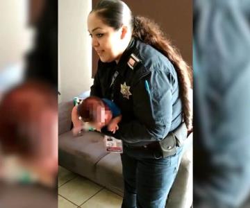 Agente municipal salvó a un bebé de 3 meses en Puerta Real