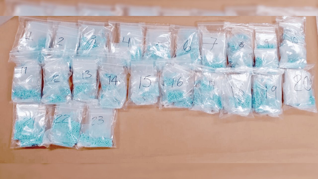 Decomisan 2.5 kilos de pastillas de fentanilo en Nogales; hay un detenido