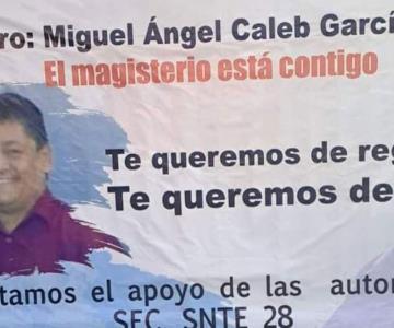 Profesor Caleb es localizado sin vida; confirman familiares