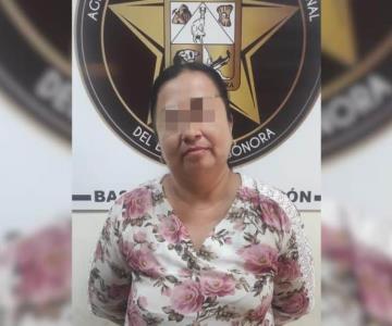 FGJE arrestó a Liliana N en Cajeme por homicidio calificado en Chiapas