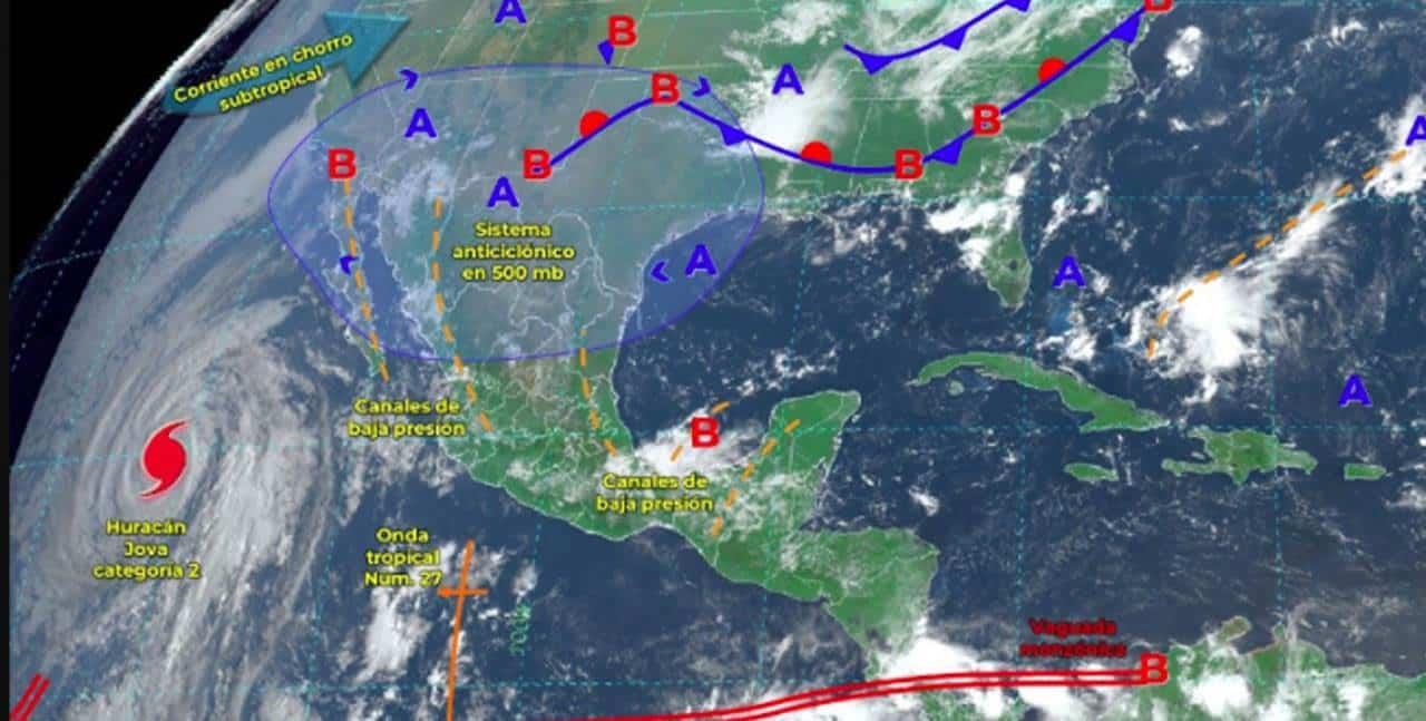 ¿Huracán Jova afectará a Sonora? Esto dice el pronóstico