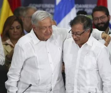 López Obrador y Gustavo Petro piden combatir drogas con amor y familia