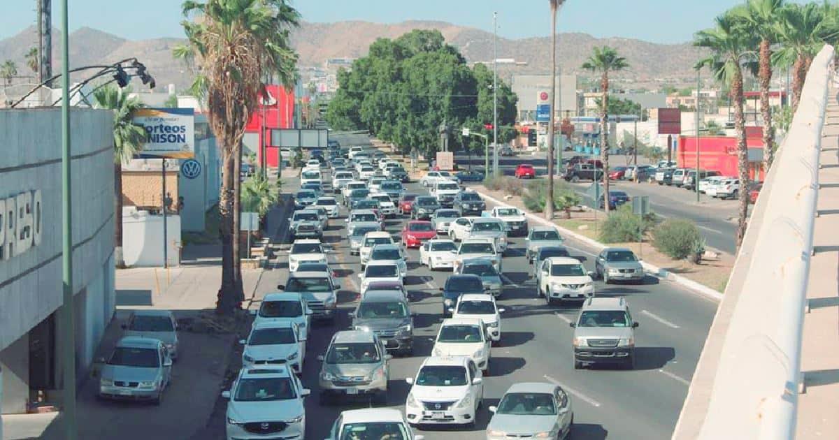 Sonora, primer estado con más vehículos en el país