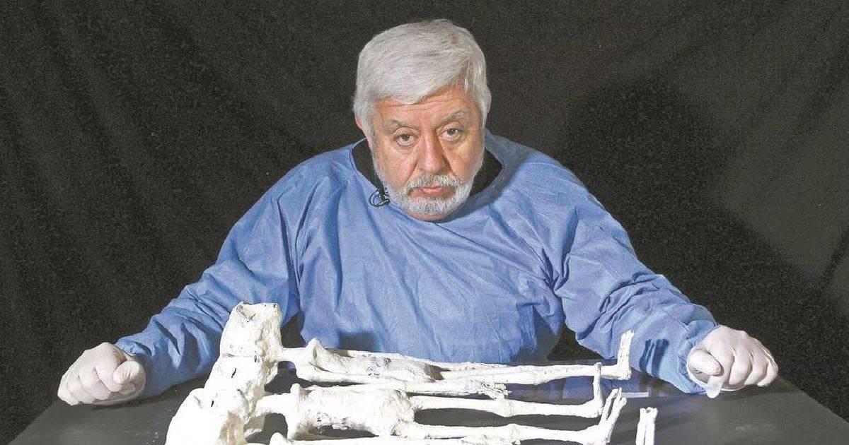 Restos que Maussan dice que son extraterrestres son momias de Nazca