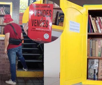 Reactivan el proyecto de la Mini Biblioteca tras robo en Navojoa