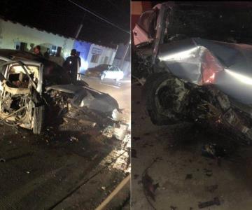 Dos mujeres pierden la vida en un aparatoso accidente en Ímuris