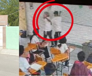 Impactan imágenes de ataque a puñaladas de alumno a su maestra en Coahuila