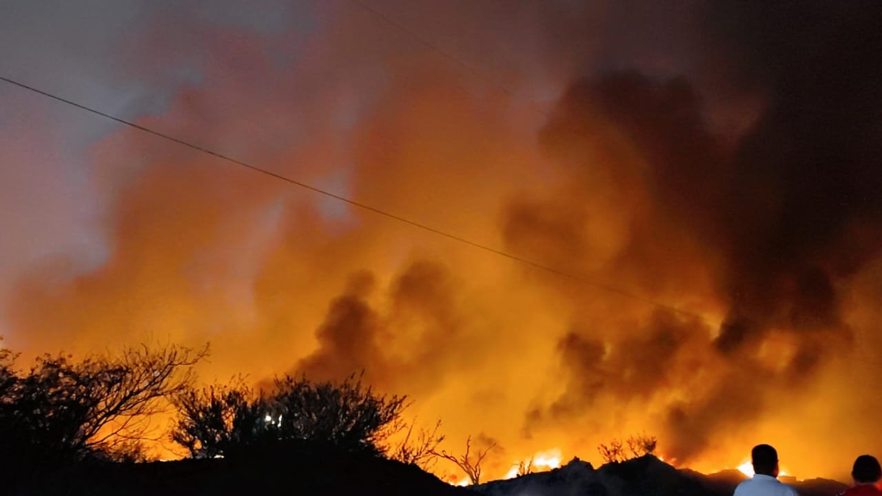 Ausencia de lluvias en verano dispara incendios en Ciudad Obregón