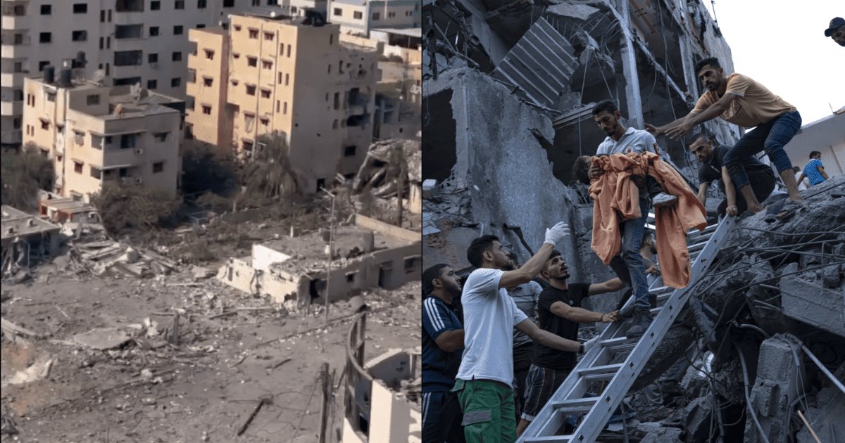 Ofensiva israelí en Gaza ya ha dejado más de mil muertos y 5 mil heridos