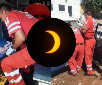 Huatabampo: joven da a luz en su carro durante el eclipse solar