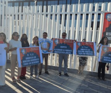 Trabajadores del PJF en Hermosillo, en contra de recorte presupuestal