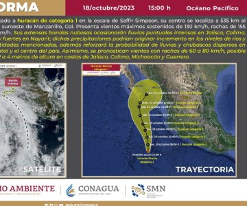 Norma se convierte en huracán categoría 1; activan alerta para Sonora