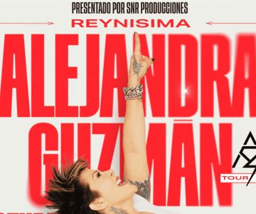 Anuncia SNR cambio de fecha del concierto de Alejandra Guzmán en Hermosillo