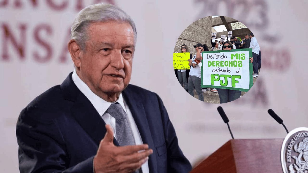 Juez prohíbe a López Obrador discurso de odio contra trabajadores del PJF