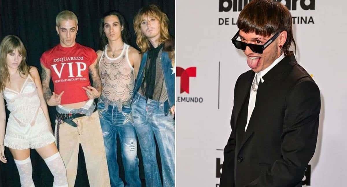 Maneskin prende a rockeros al cantar Ella baila sola