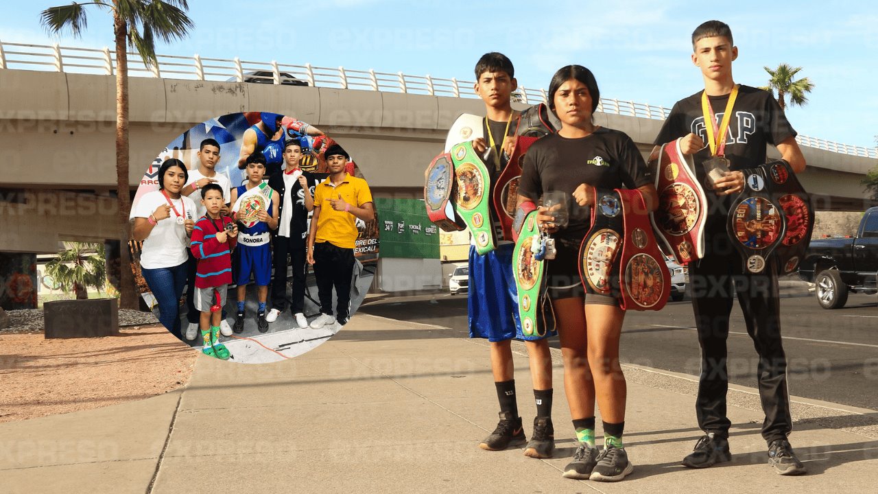 Boxeadores hermosillenses regresan victoriosos de la Guerra en la Frontera