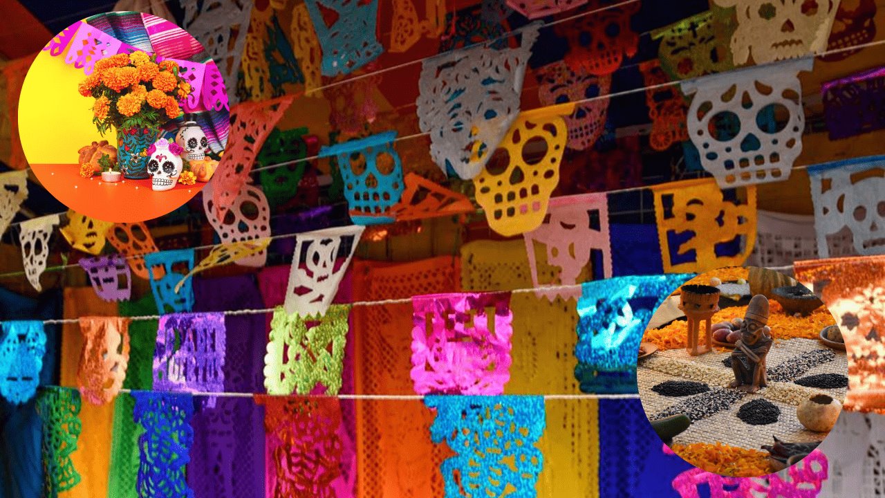 Este es el origen del papel picado en el altar de muertos