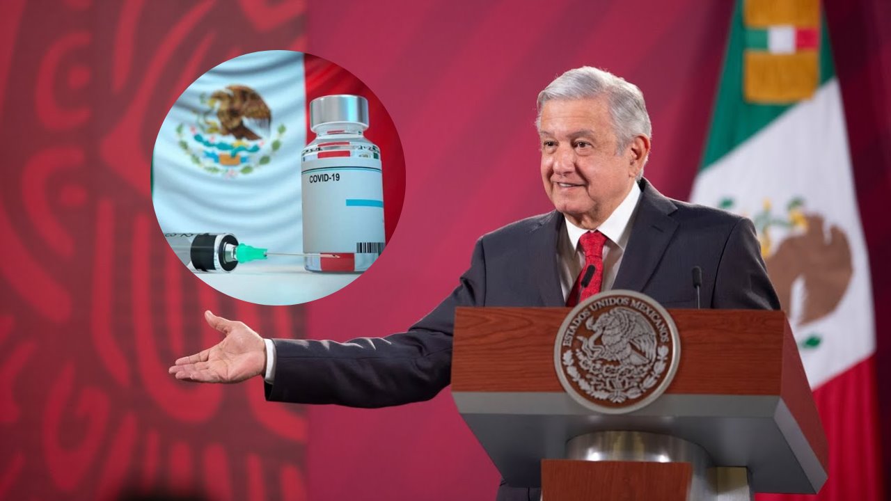 Vacuna Patria estará lista este año, asegura el Presidente López Obrador