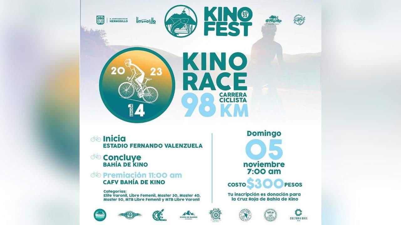 Realizarán Kino Race 2023: Ciclismo Hermosillo a Bahía de Kino.