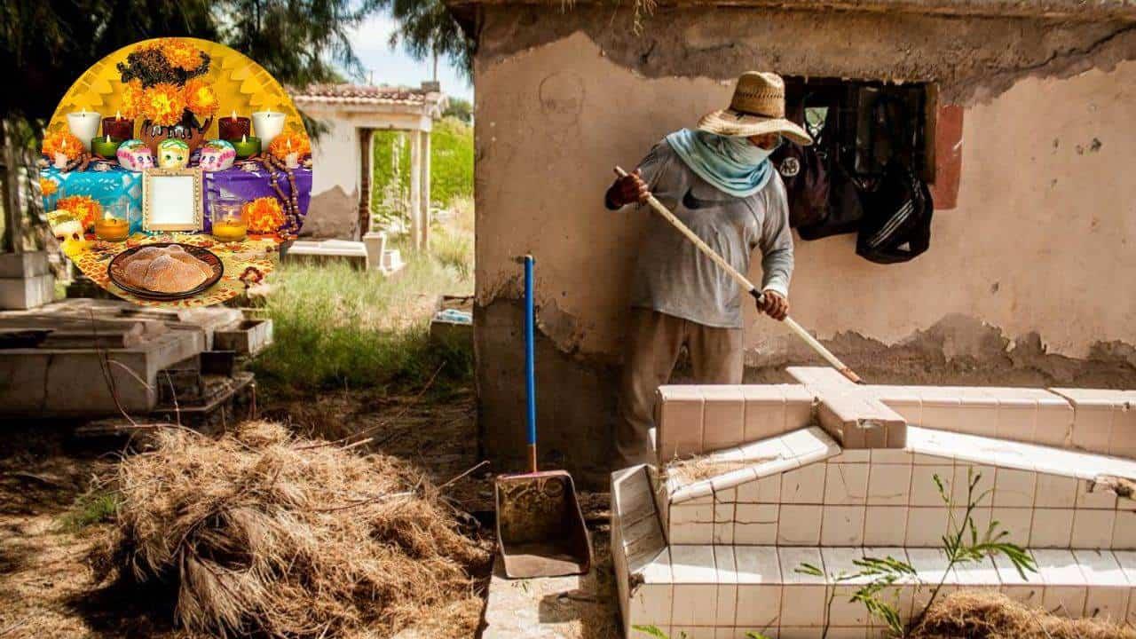 Preparan el Panteón para el Día de Muertos en Guaymas