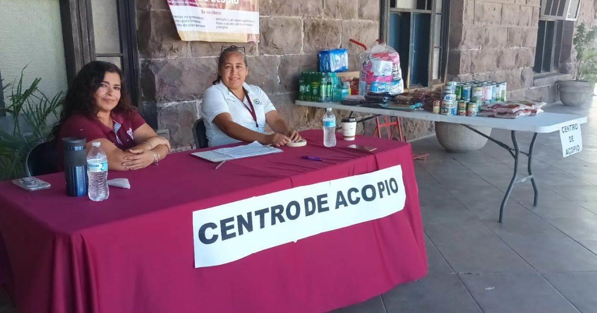 Abren centros de acopio en Guaymas y Empalme para damnificados en Acapulco