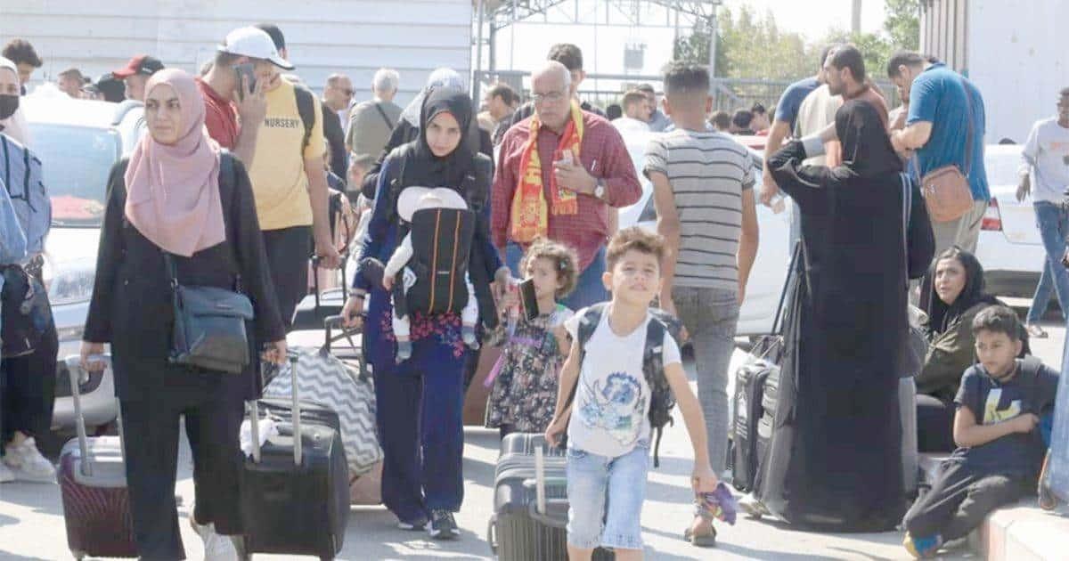 Primer grupo de extranjeros saldrá de Gaza hacia Egipto