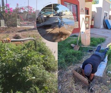 Por falta de agua aumenta número de tomas clandestinas en Navojoa