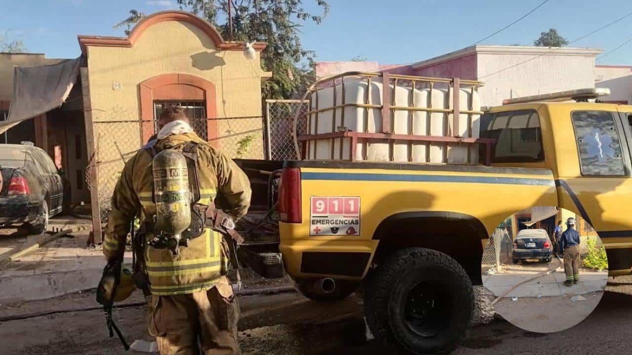 Una vivienda sufrió daños considerables a causa de un incendio