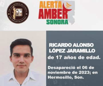 Activan Alerta Amber para localizar a menor de 17 años en Hermosillo