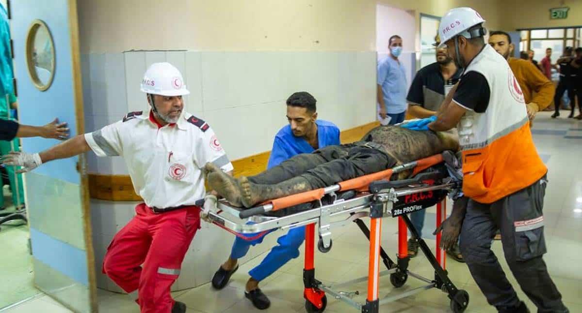 Van mas de 250 ataques a hospitales en Gaza y Cisjordania