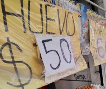 Precio del huevo registra niveles históricos en México
