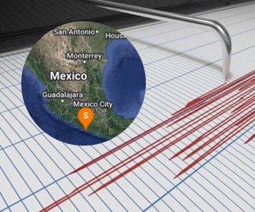 Reportan sismo de 4.3 grados cerca de Acapulco