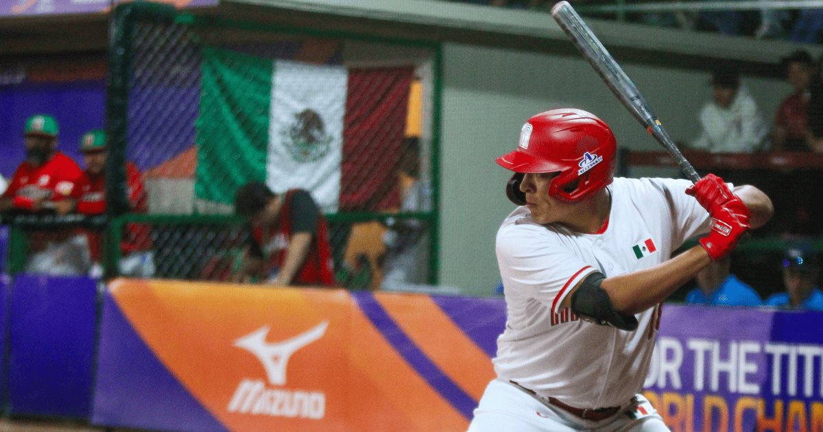 México mantiene marca perfecta en Mundial sub-18 de softbol en Hermosillo