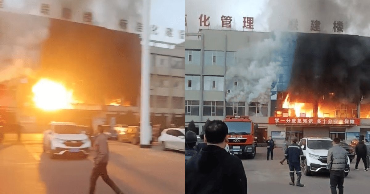 Incendio en empresa de carbón china dejó a 25 personas sin vida