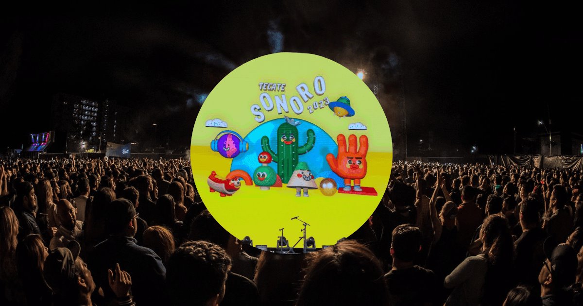 Tecate Sonoro 2023: Así están ubicación los escenarios de este festival