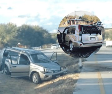Vuelca camioneta en el tramo carretero Ímuris-Nogales