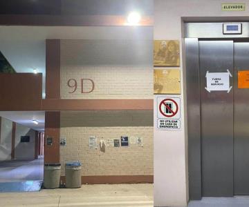 Alumnos de comunicación de la Unison quedaron atrapados en un elevador