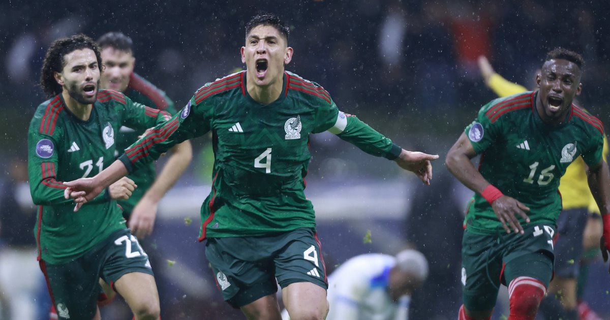 México vence dramáticamente a Honduras y asegura Copa América 2024