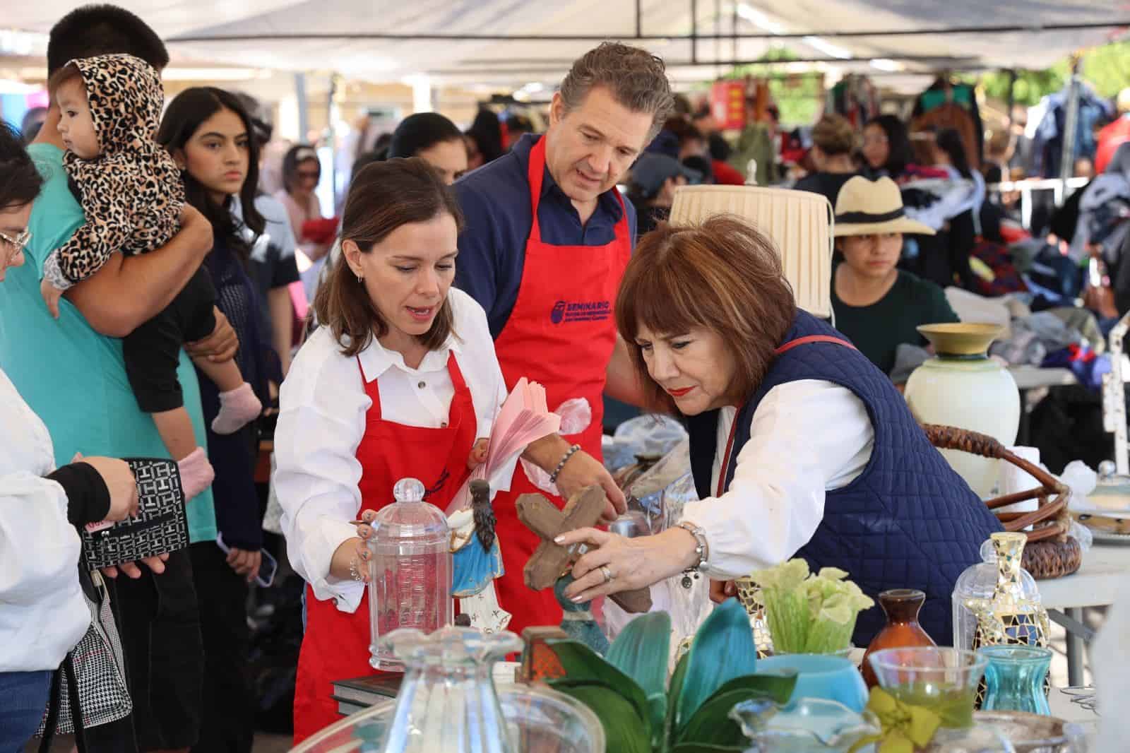 Realizan Gran Bazar del Seminario una excelente oportunidad de apoyar